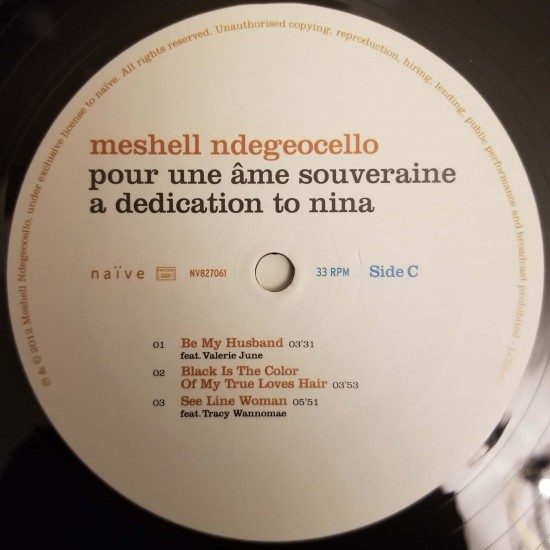 Meshell Ndegeocello Pour Une Ame Souveraine A Dedication To Nina